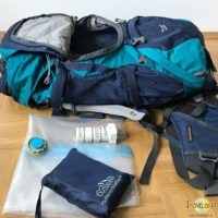 deuter aircontact Rucksack & praktische Packgadgets.