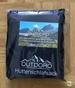 Amazon: Outdoro Reiseschlafsack.