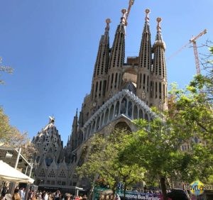 La Sagrada Familia: Passionsfassade.