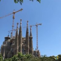 La Sagrada Familia: Baustand 2017.