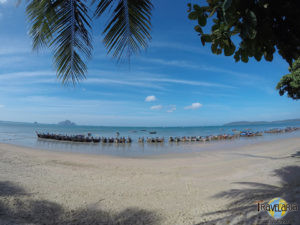 Ao Nang Beach: Longtail-Boote.